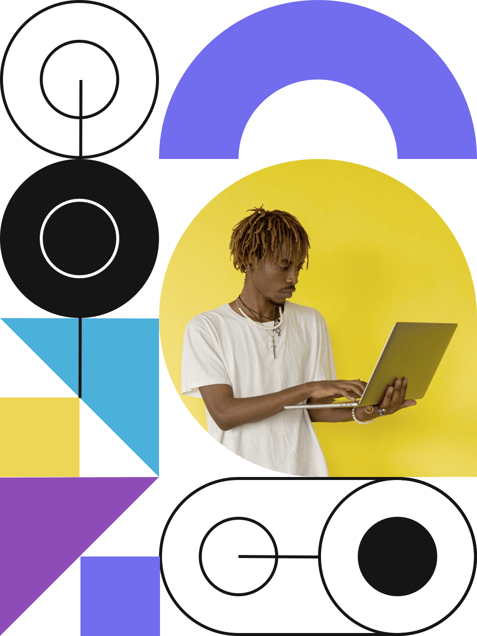 image of a man with a laptop